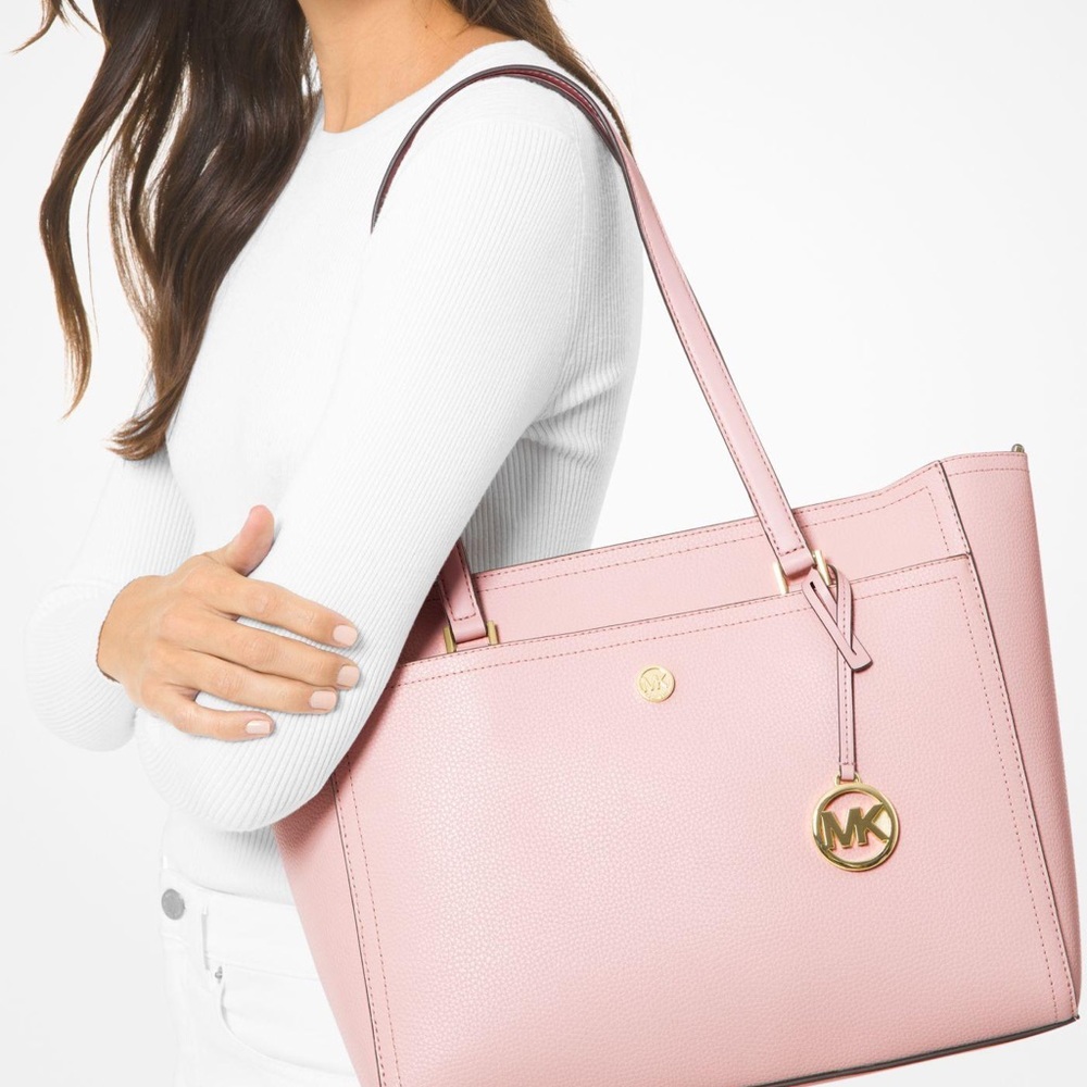 Michael Kors Large Pebbled Leather 3-in-1 Tote Bag
